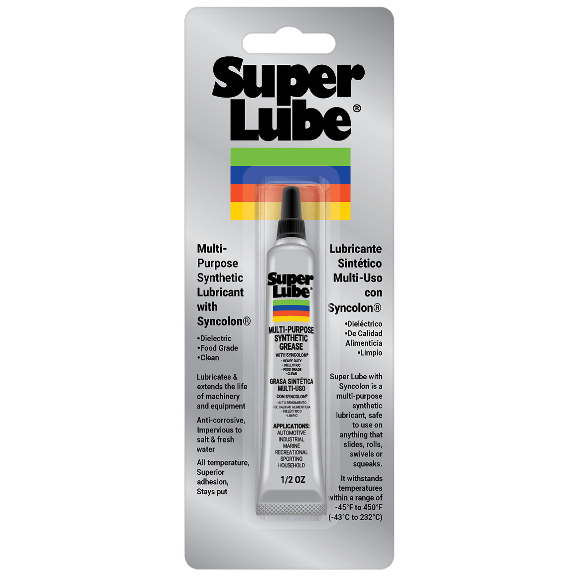 Super Lube Graxa Sintética Multiuso com Syncolon - 12 g